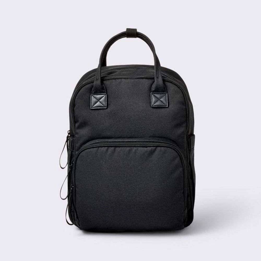 Cloud Island - Cargo Diaper Backpack - Black - Cloud Island Black
